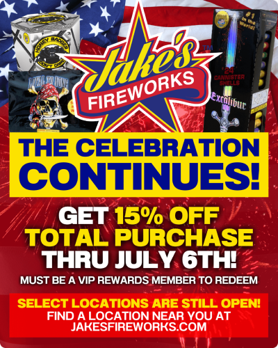 Celebration Continues….15% Off Purchases July 5 & 6