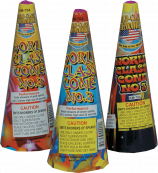 #3 Assorted Cone Fountain