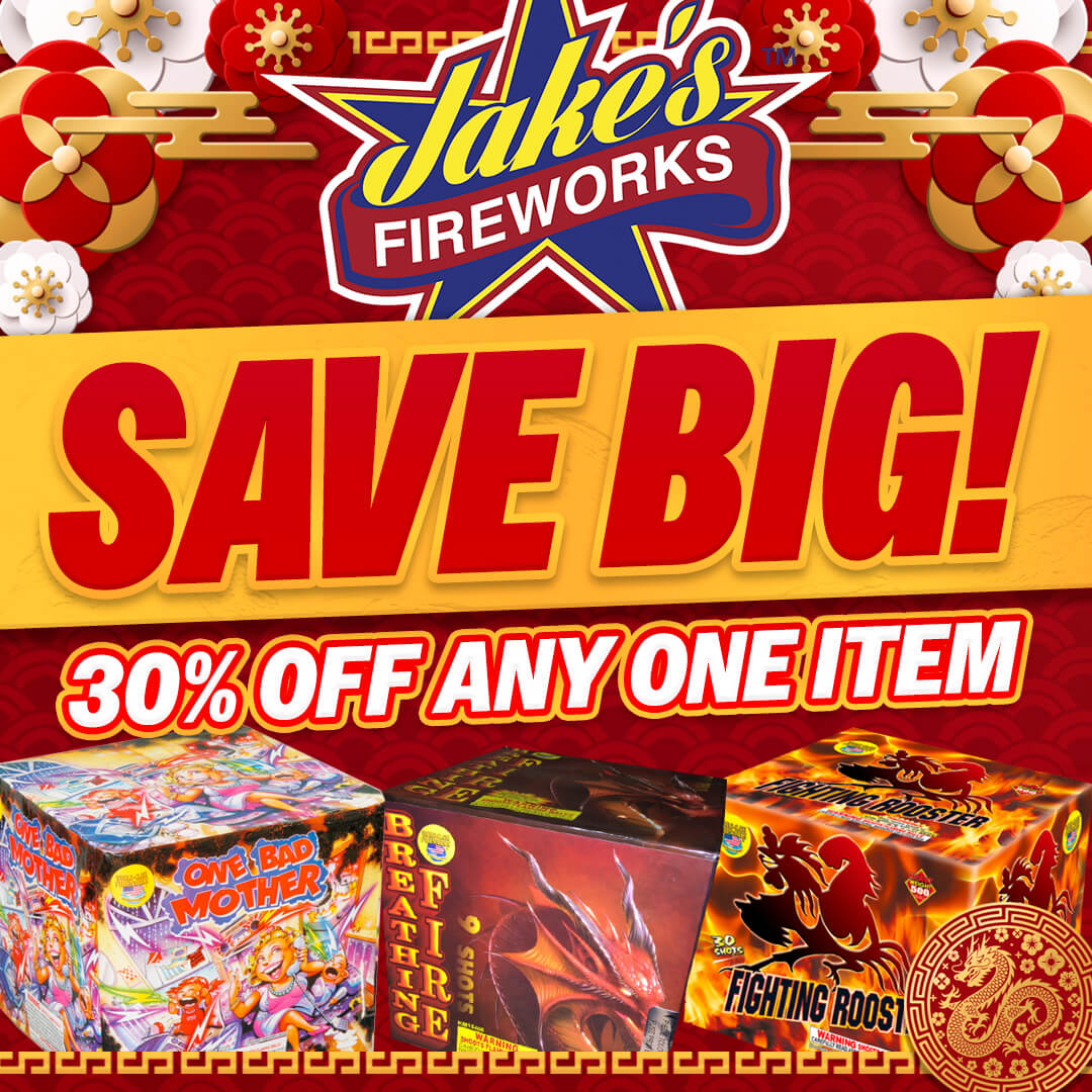 30% Off Any 1 Firework Coupon