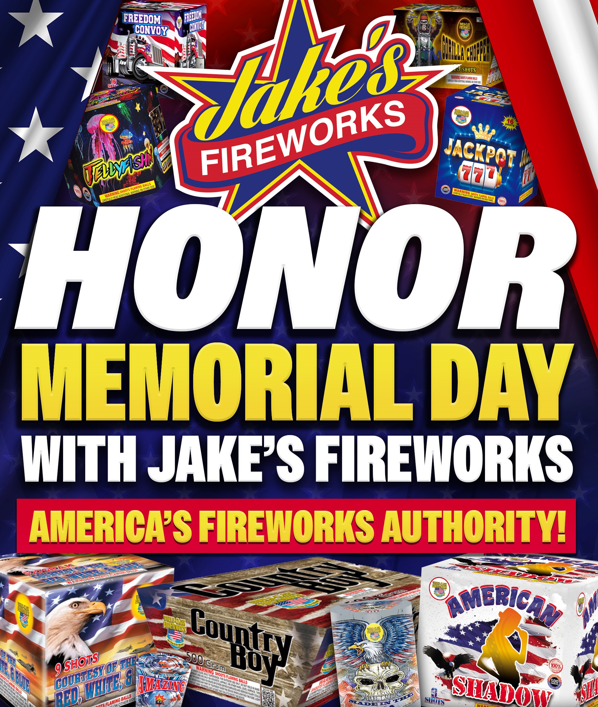 Memorial Day Savings at Jake’s