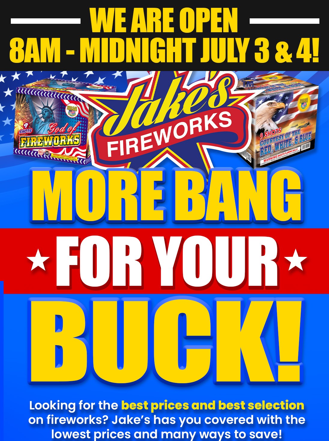 More Bang for you Buck