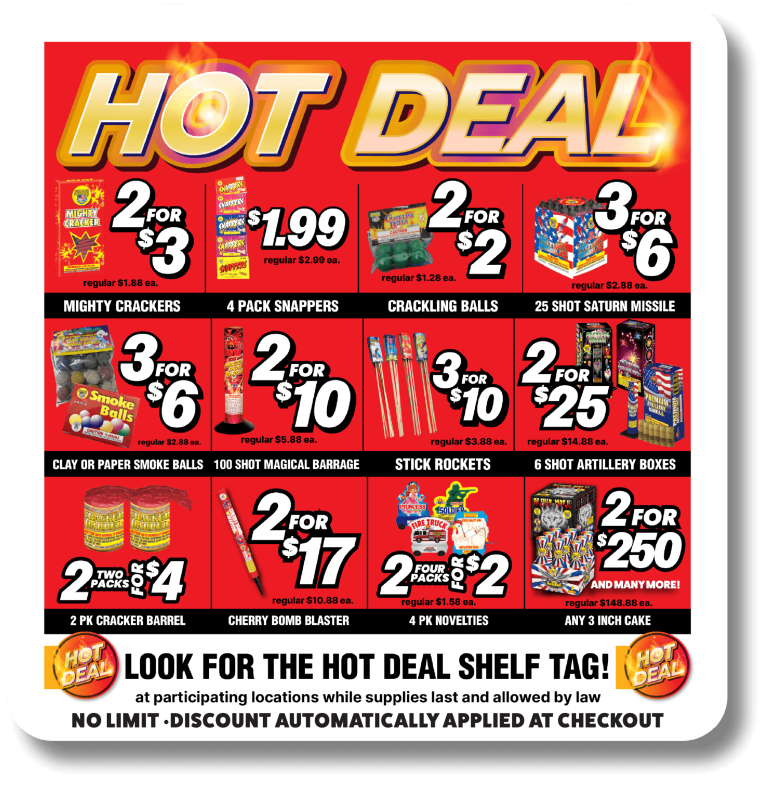 coupon graphic - Hot Deal